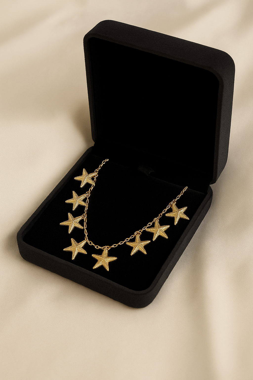Golden Starry Bliss Necklace