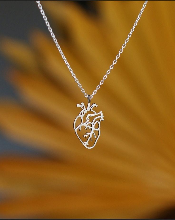 Eros Seoul - Anatomical Heart Pendant Necklace